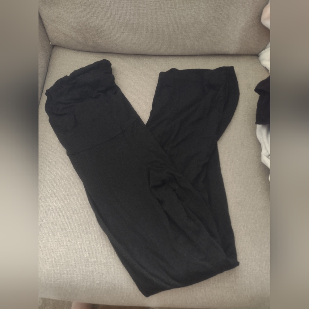 SHEIN Maternity Classic Black Leggings